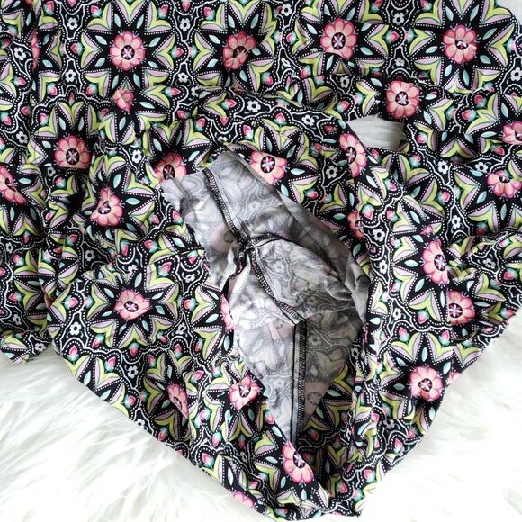 Torrid Insider Collection Floral Print Challis Pants Hippie 60s Women 12 - Picture 8 of 10